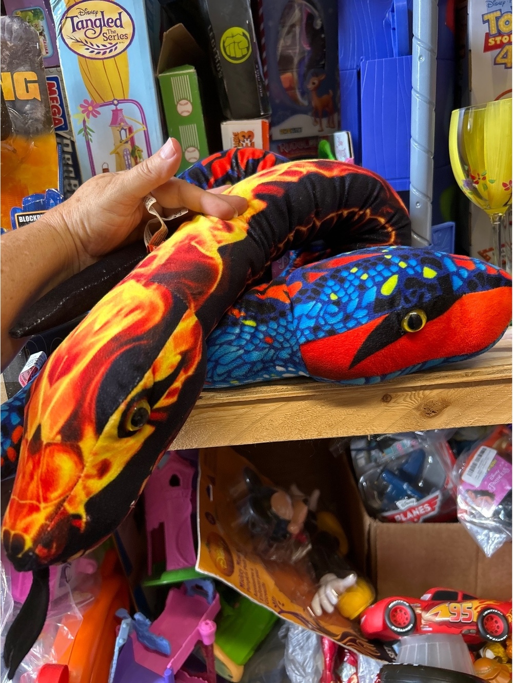 Two wild Republic stuffed snakes stuffed animals